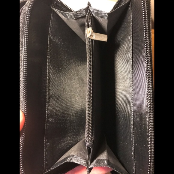 New canvas crossbody wallet bag khaki by NGIL - Picture 3 of 4